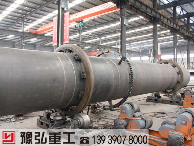 滾筒式木屑烘干機加工圖 滾筒式木屑烘干機加工圖